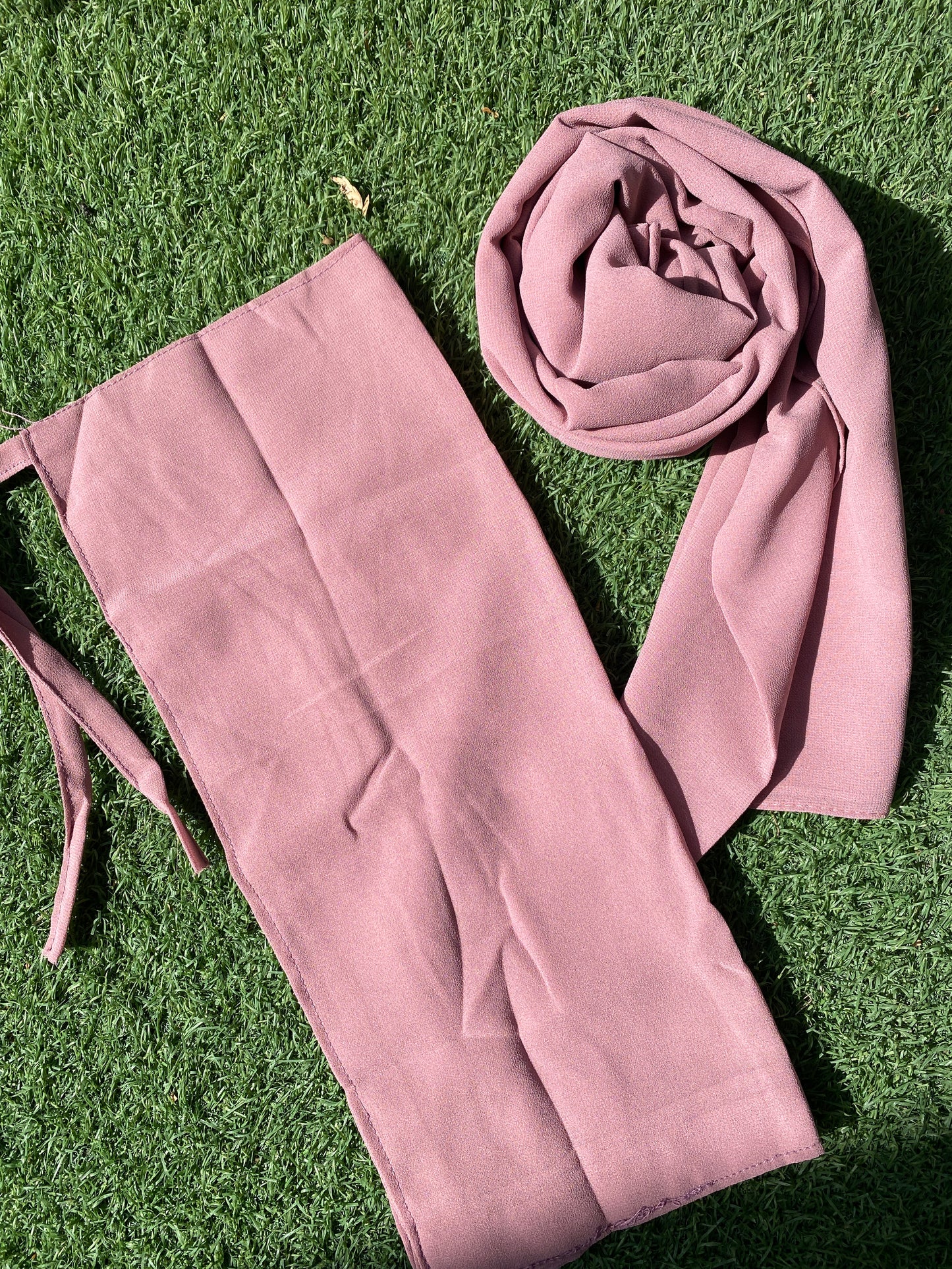 Hijab Naqab Set - Mauve