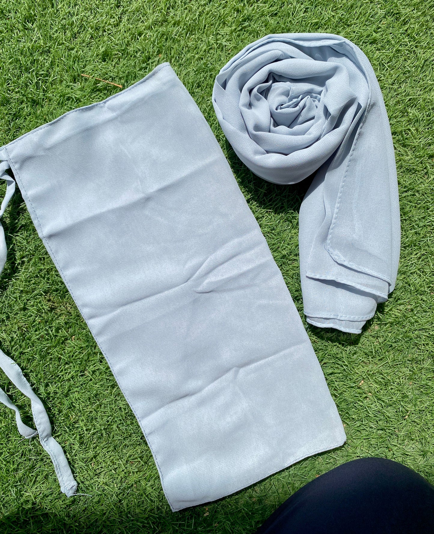 Hijab Naqab Set - Ice Blue