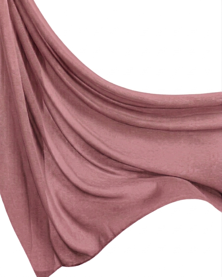 Georgette Hijab - Dusky Pink