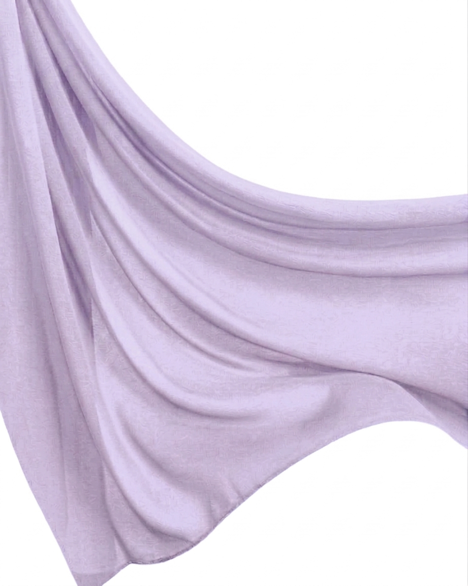 Georgette Hijab - Light Lavender