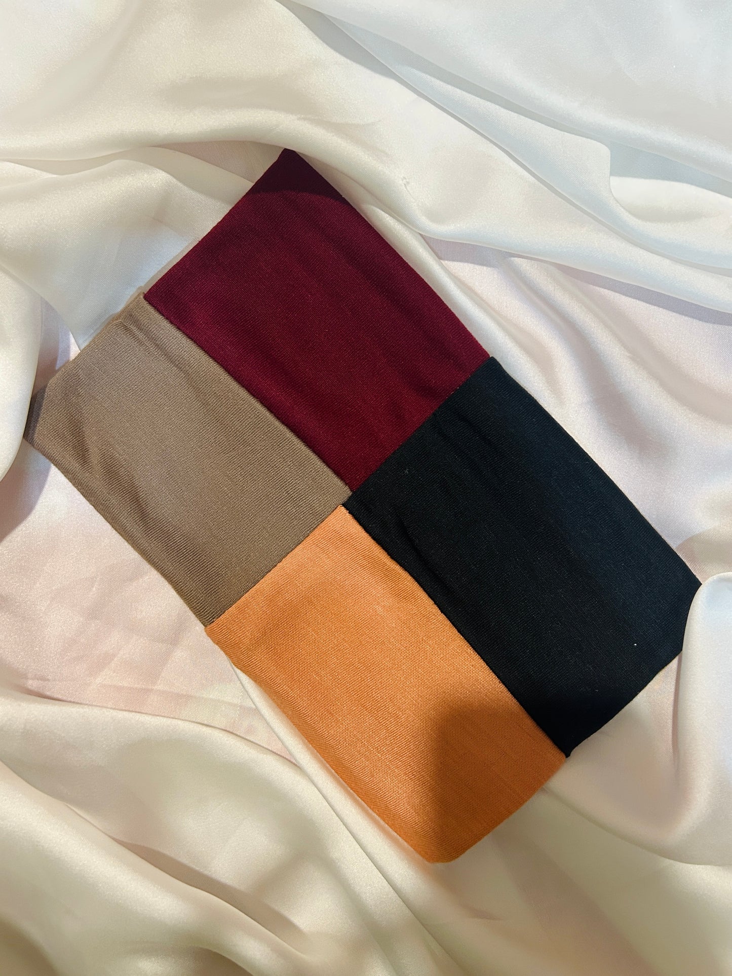 4 in 1 Caps - Maroon, Black, Coffee, Peach
