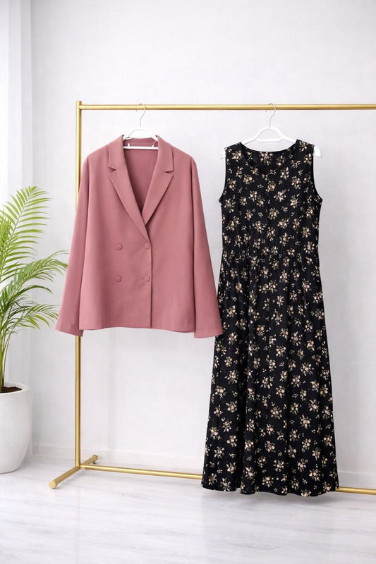 2-Piece Coat Style Set