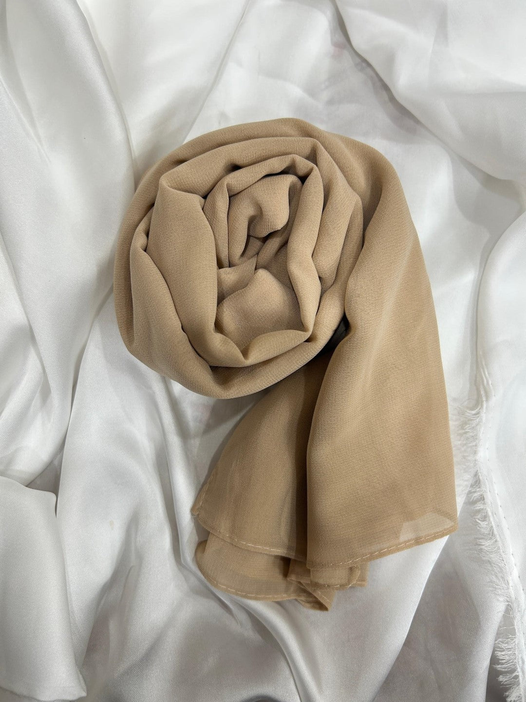 Georgette Hijab - Beige