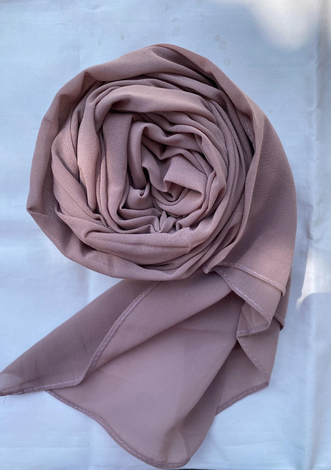 Georgette Hijab - Dusty Mauve