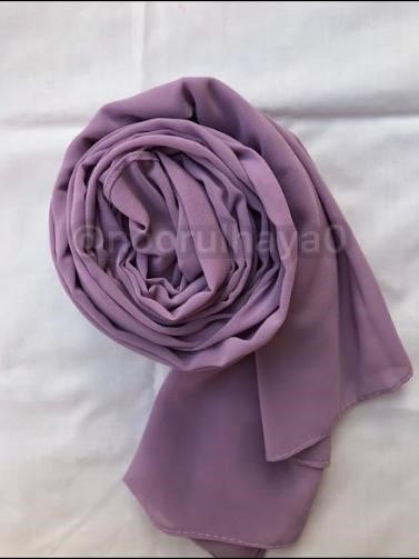 Georgette Hijab - Lilac