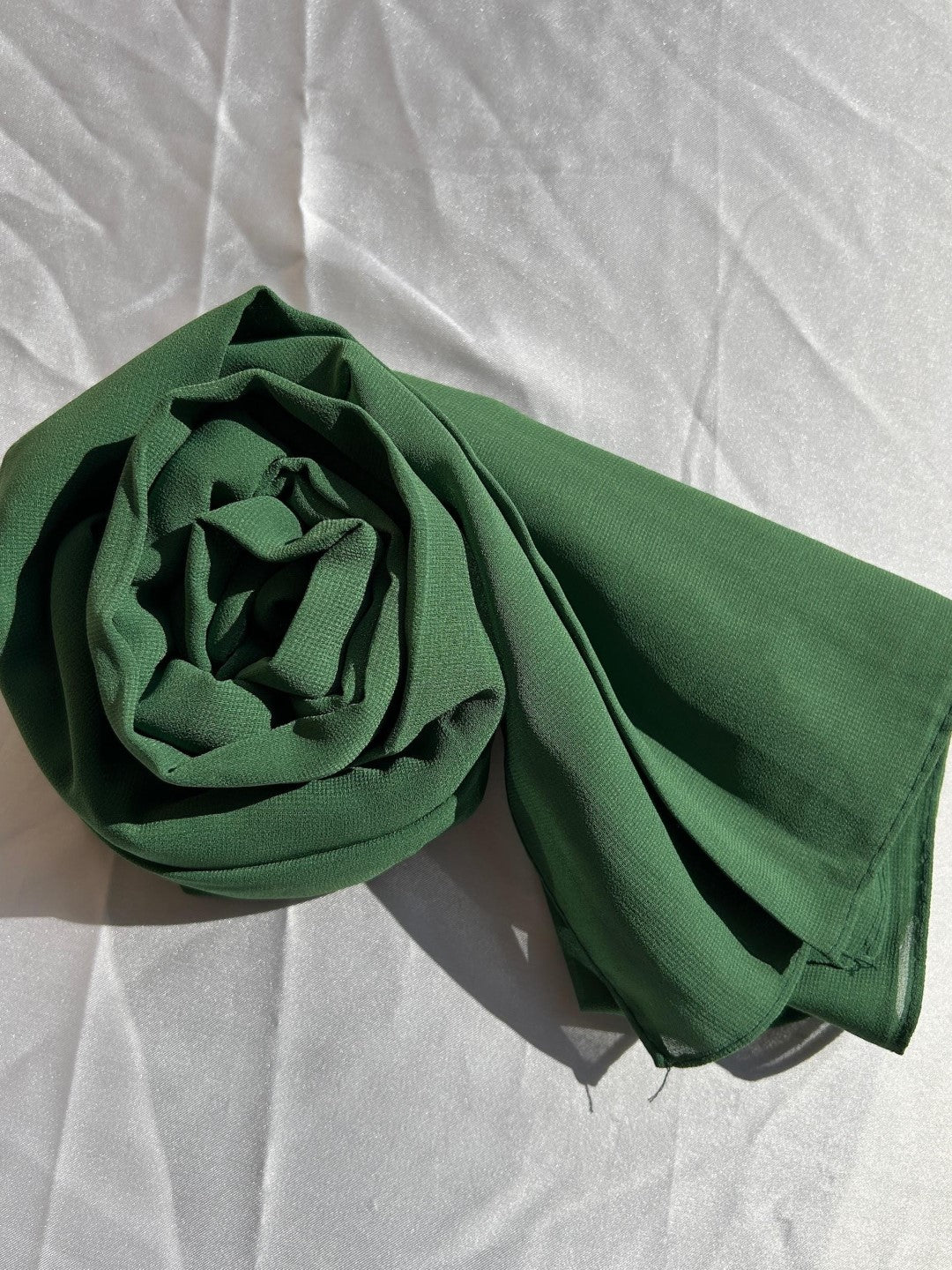 Georgette Hijab - Parrot Green