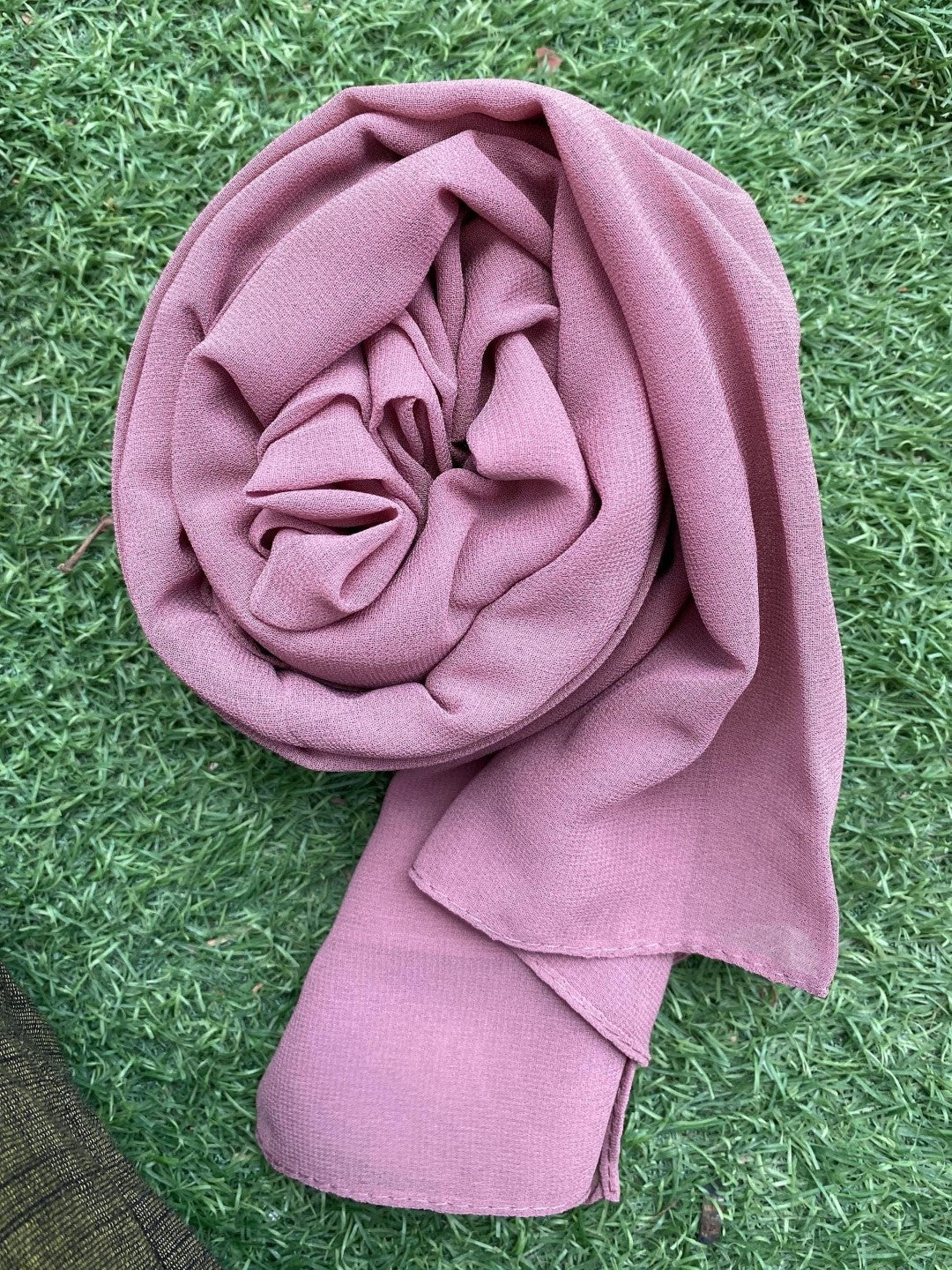 Georgette Hijab - Purplish Pink