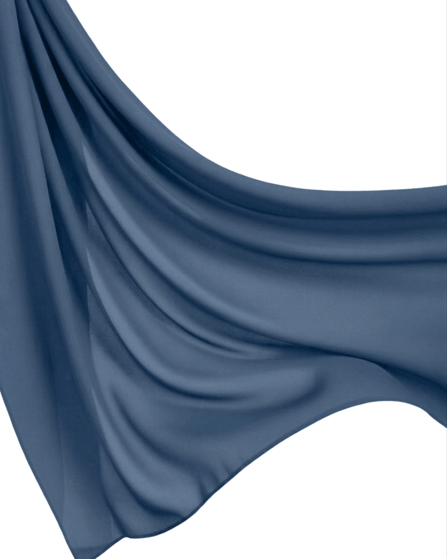 Georgette Hijab - Dark Sky