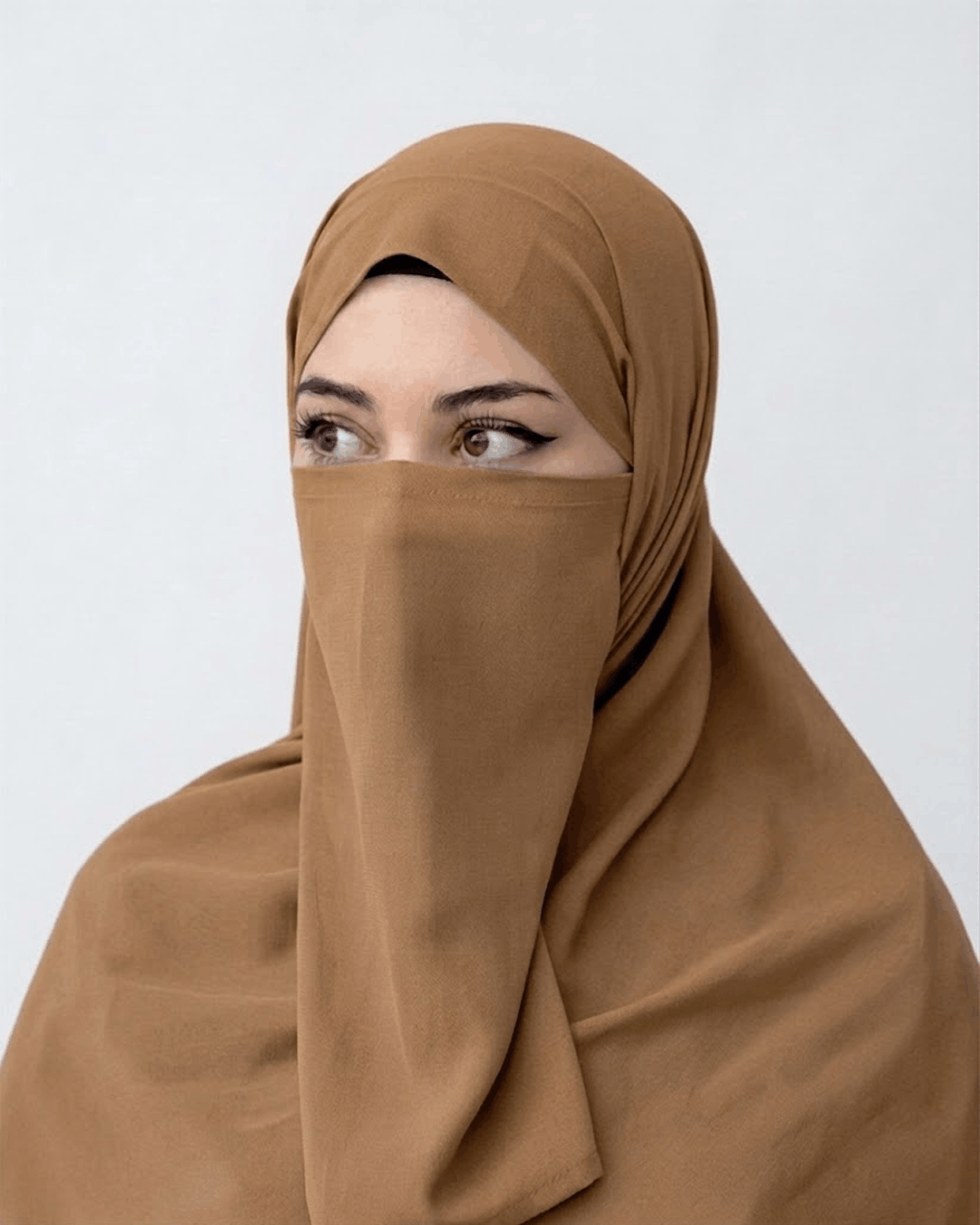 Hijab Naqab Set - Honey