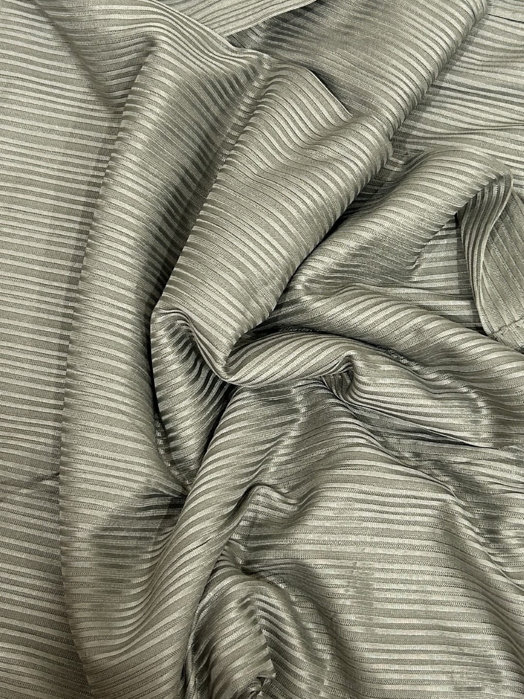 Ribbed Jersey Hijab - Sage green