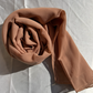 Georgette Hijab - Peach Beige