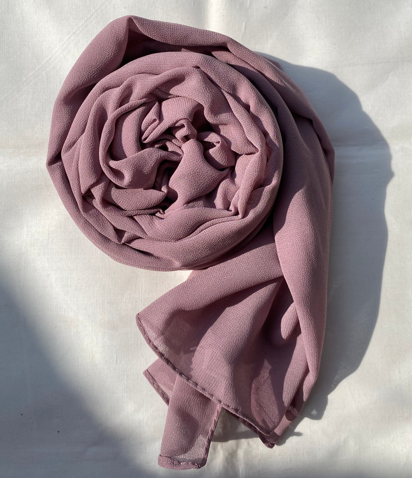 Georgette Hijab - Opera Mauve