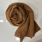 Georgette Hijab - Warm Tan