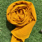 Georgette Hijab - Tumeric Yellow