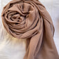 Georgette Hijab - Sand Brown