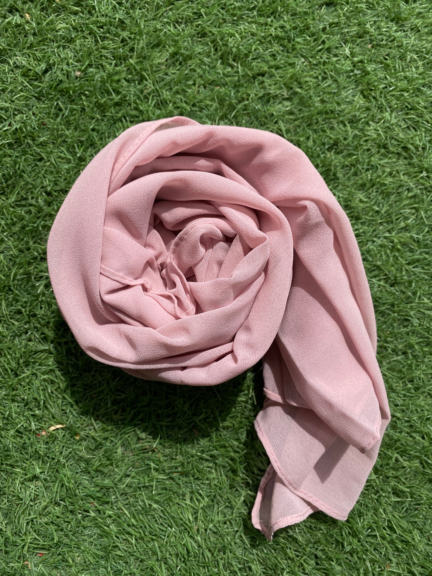 Georgette Hijab - Puce