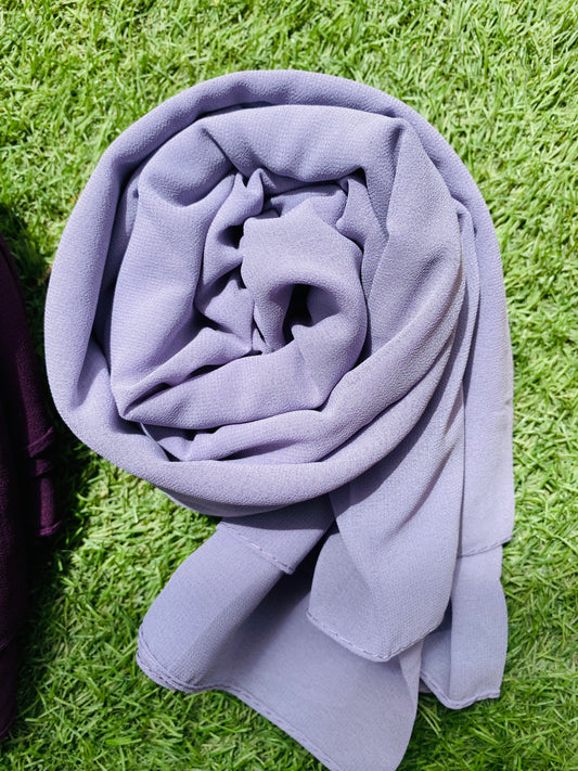 Georgette Hijab - Lavender