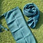 Hijab Naqab Set - Ice Blue