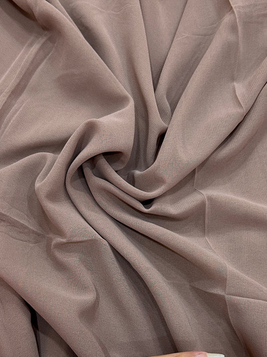 Georgette Hijab - Cocoa