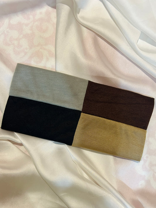 4 in 1 Caps - Grey, Brown, Black, Coffee