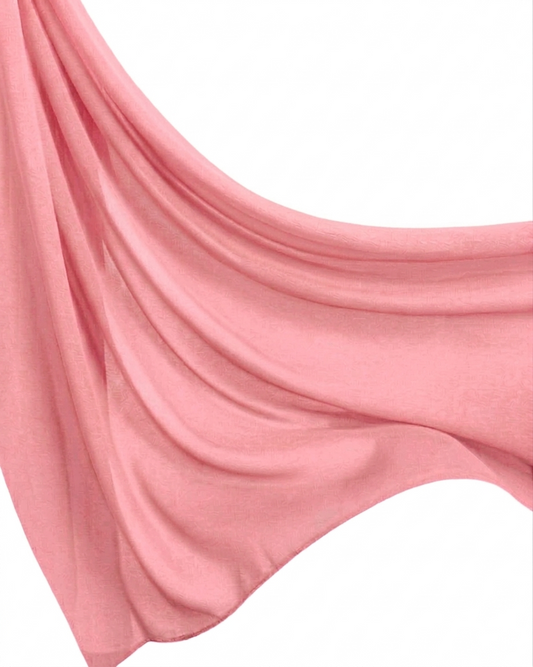 Georgette Hijab - Light Pink
