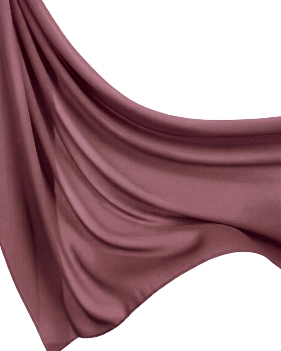 Georgette Hijab - Pearly Purple