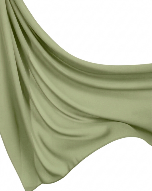 Georgette Hijab - Pistachio