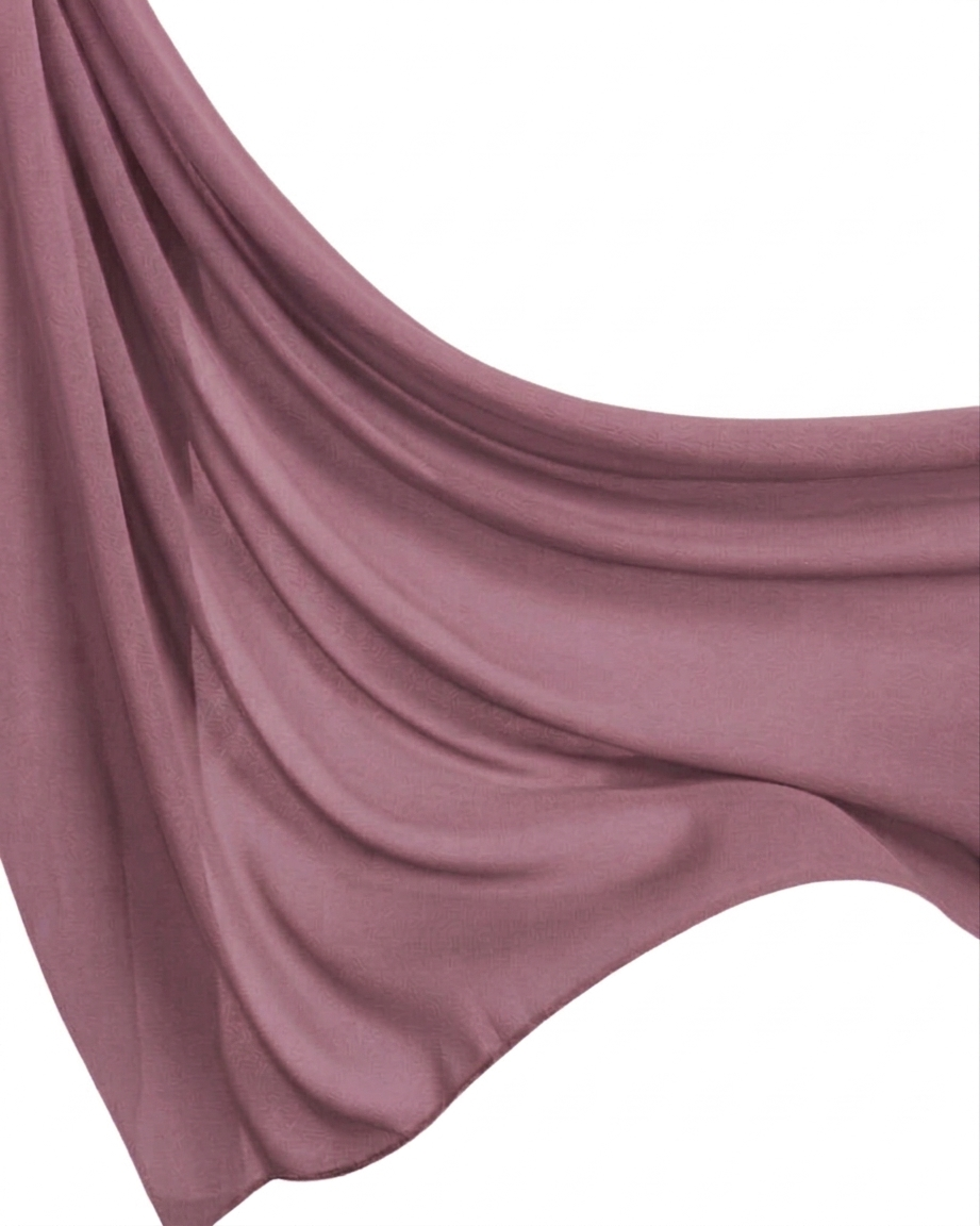 Georgette Hijab - Purplish Pink