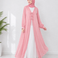 Dust Petal Double Abaya
