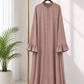 Rose Veil Laser Nida Abaya