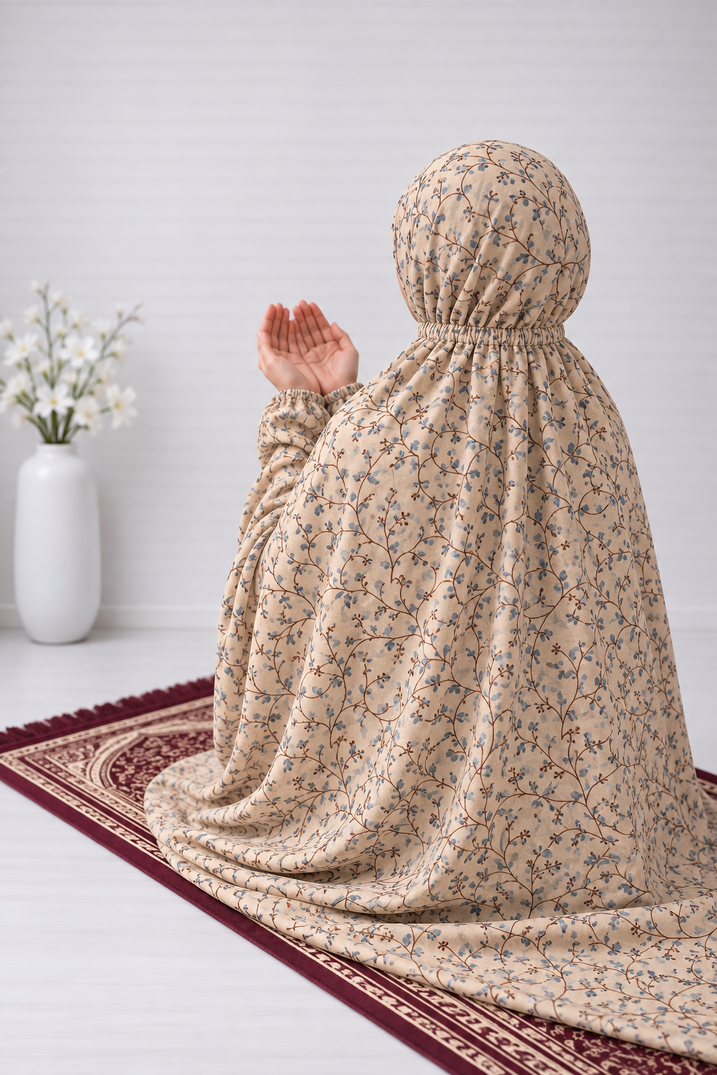 Printed Namaz Chaddar - Skin