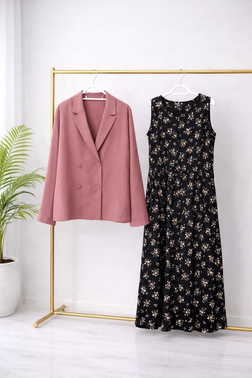 2-Piece Coat Style Set