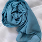 Georgette Hijab - Aqua Blue