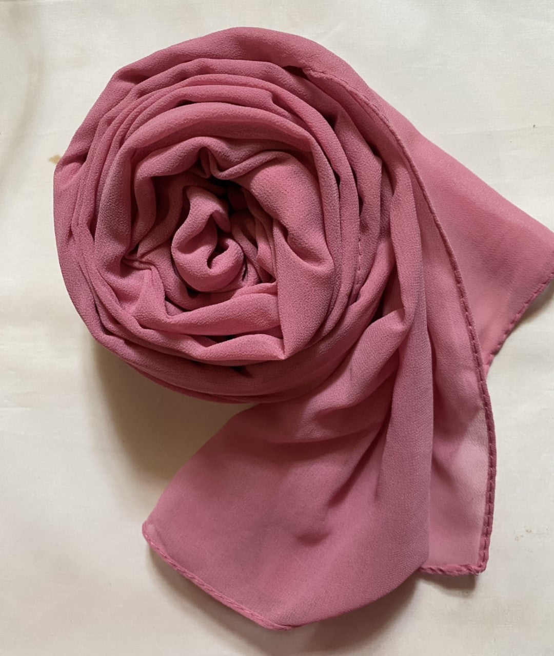 Georgette Hijab - Baby Pink
