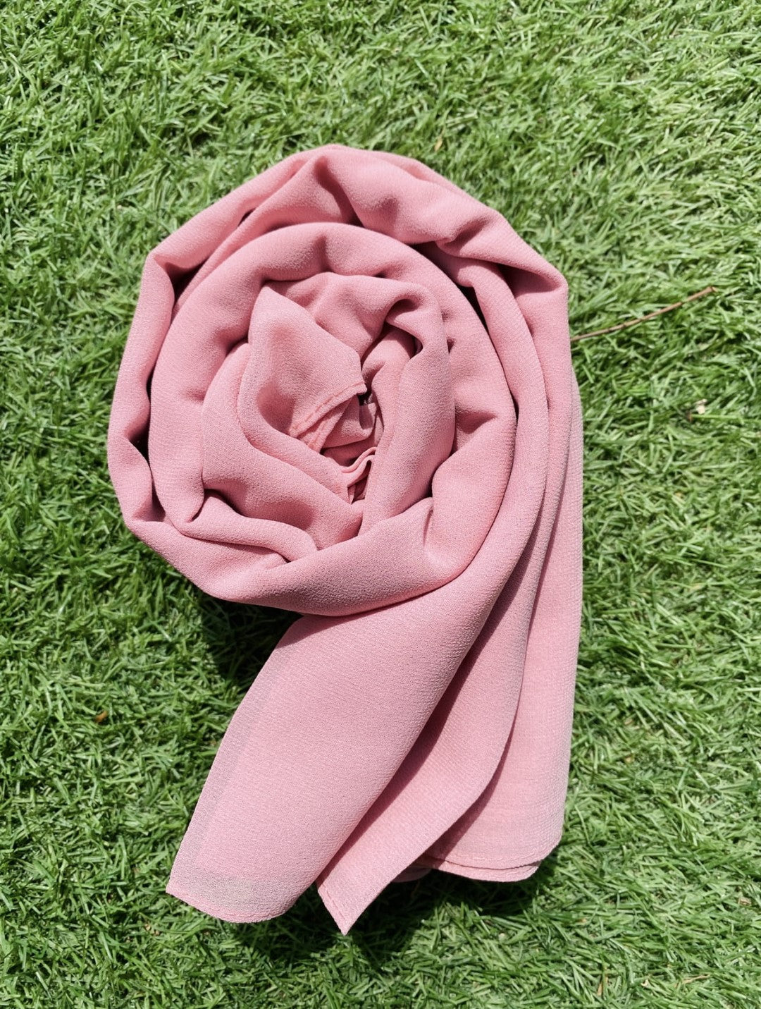 Georgette Hijab - Blush Pink