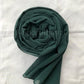 Georgette Hijab - Bottle Green