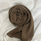 Georgette Hijab - Coffee