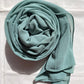 Georgette Hijab - Seafoam Green