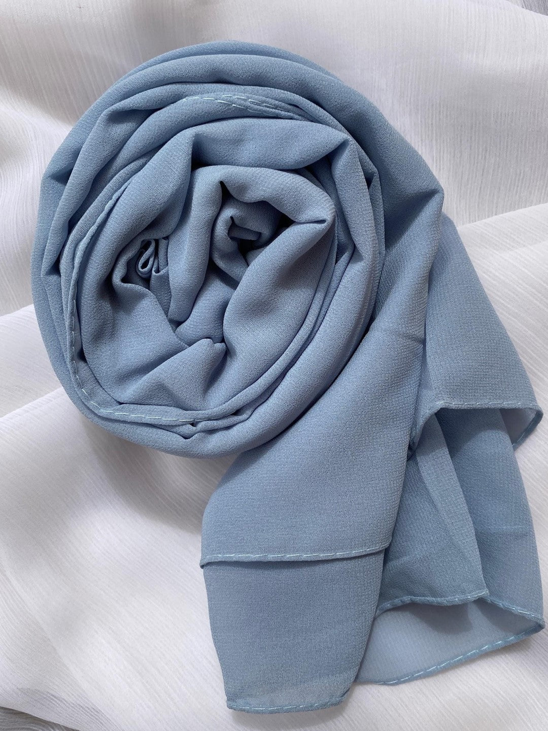 Georgette Hijab - Sky Blue