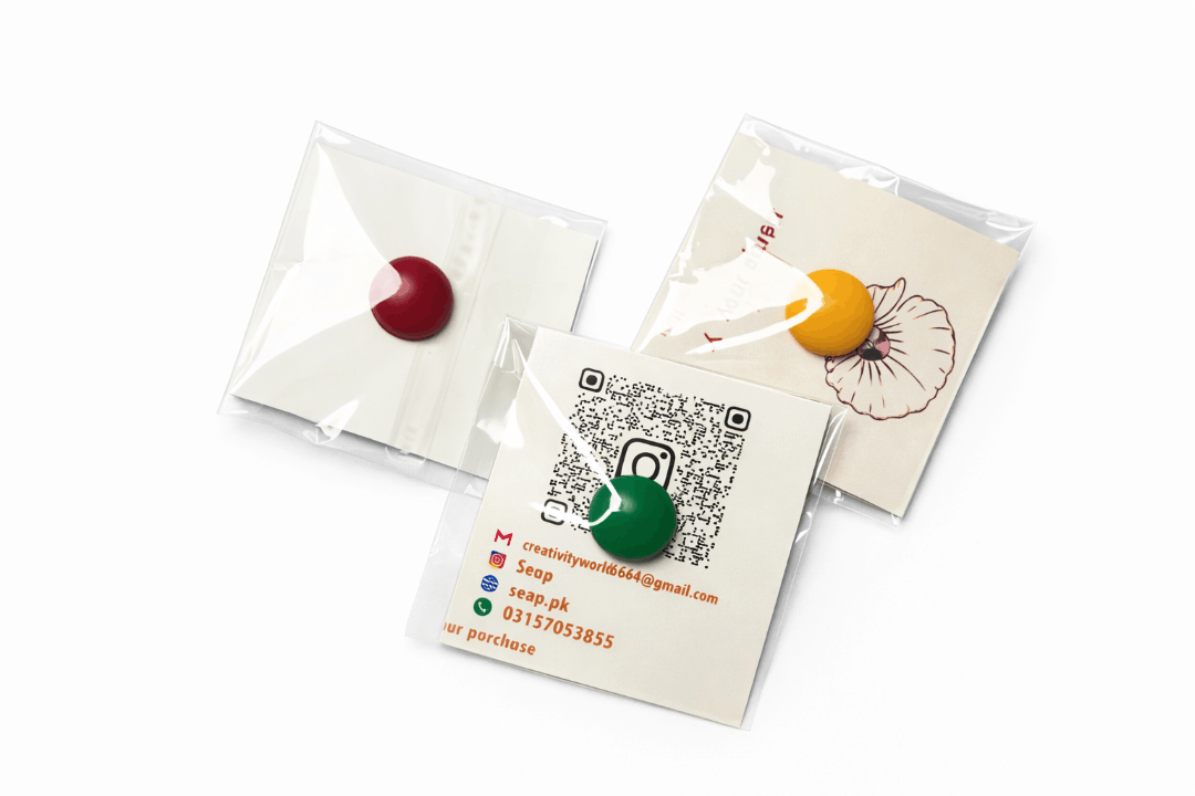 Circle Matte Hijab Magnets – Secure & Pin-Free Styling
