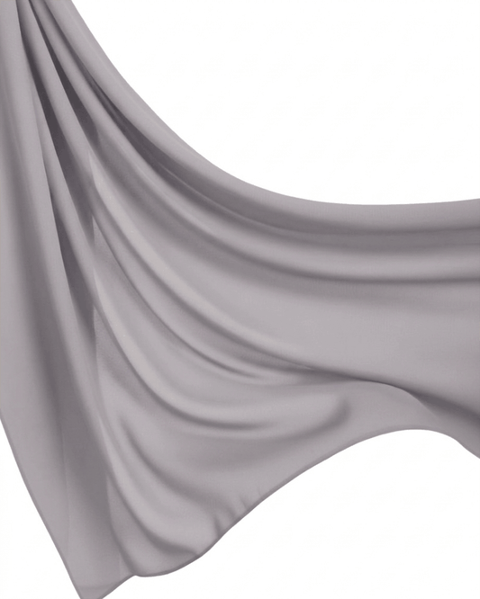 Georgette Hijab - Grey