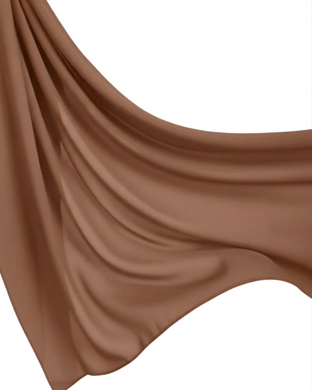 Georgette Hijab - Cocoa