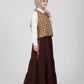 Burgundy Skirt 3 pc set