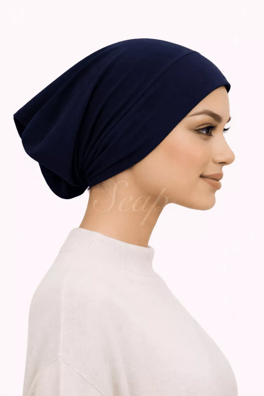 Tube Cap - Navy Blue