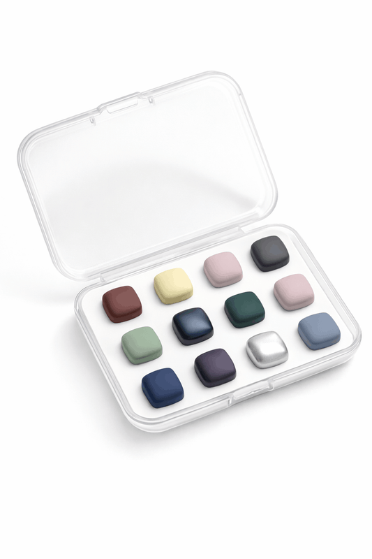 Rounded Matte Hijab Magnets – Secure & Pin-Free Styling
