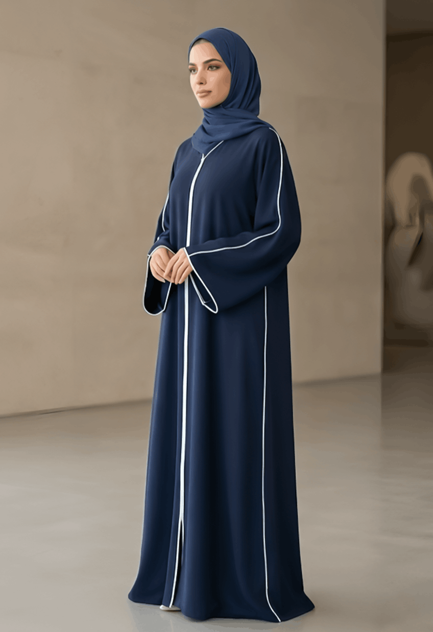 Sapphire Flow Abaya