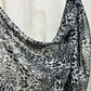 Premium Georgette Hijab – Monochrome Leopard