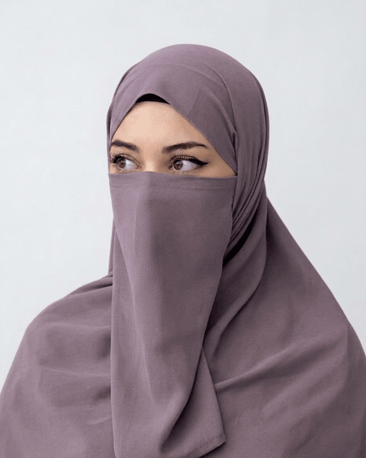Hijab Naqab Set - Lavender