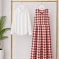 Vintage Check Frock Set