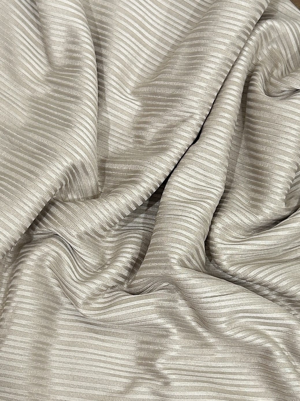 Ribbed Jersey Hijab - Beige